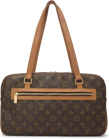 Pre-loved Monogram Canvas Cite GM, Brown
