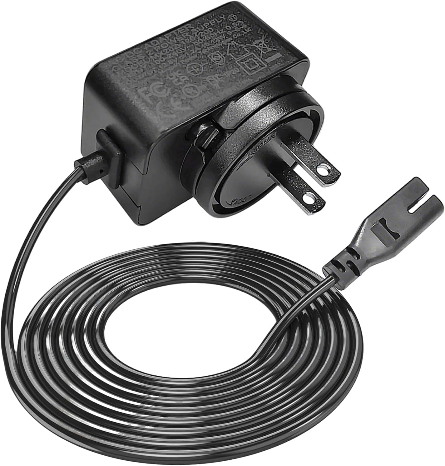 2-Prong 12.6V 1.2A AC/DC Adapter for Hydrus Seauto Roker+ Plus SE PC03 Aiper Scuba SE Grennix RKVC-YC003 G900 G905 Cordless Robotic Swimming Pool Vacuum Cleaner MX20Z-1261200 1A Power Supply Charger