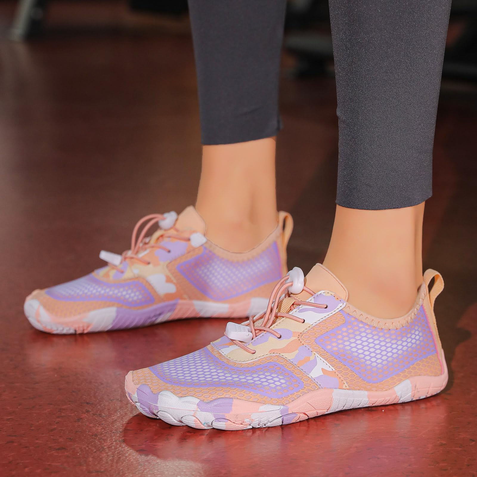 Scarpe da acqua Scarpe unisex per escursioni in fiume, traspiranti, per spiaggia, sport all'aria aperta, nuoto, trekking e alpinismo. a Cinque Dito. Barefoot Shoes