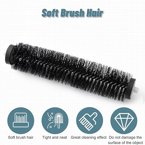 Miniatura 5 de Barredora de migas de mano, limpiador de alfombras con recolección de basura, colector de residuos suaves, barredora de mesa reutilizable para mesa,