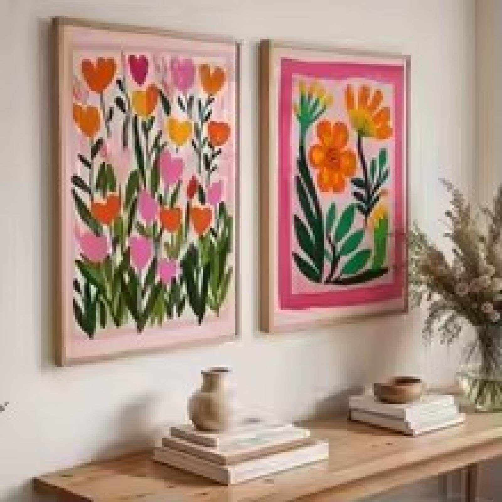 Impression fleurs sauvages affiche decoration murale 60x80 - 8