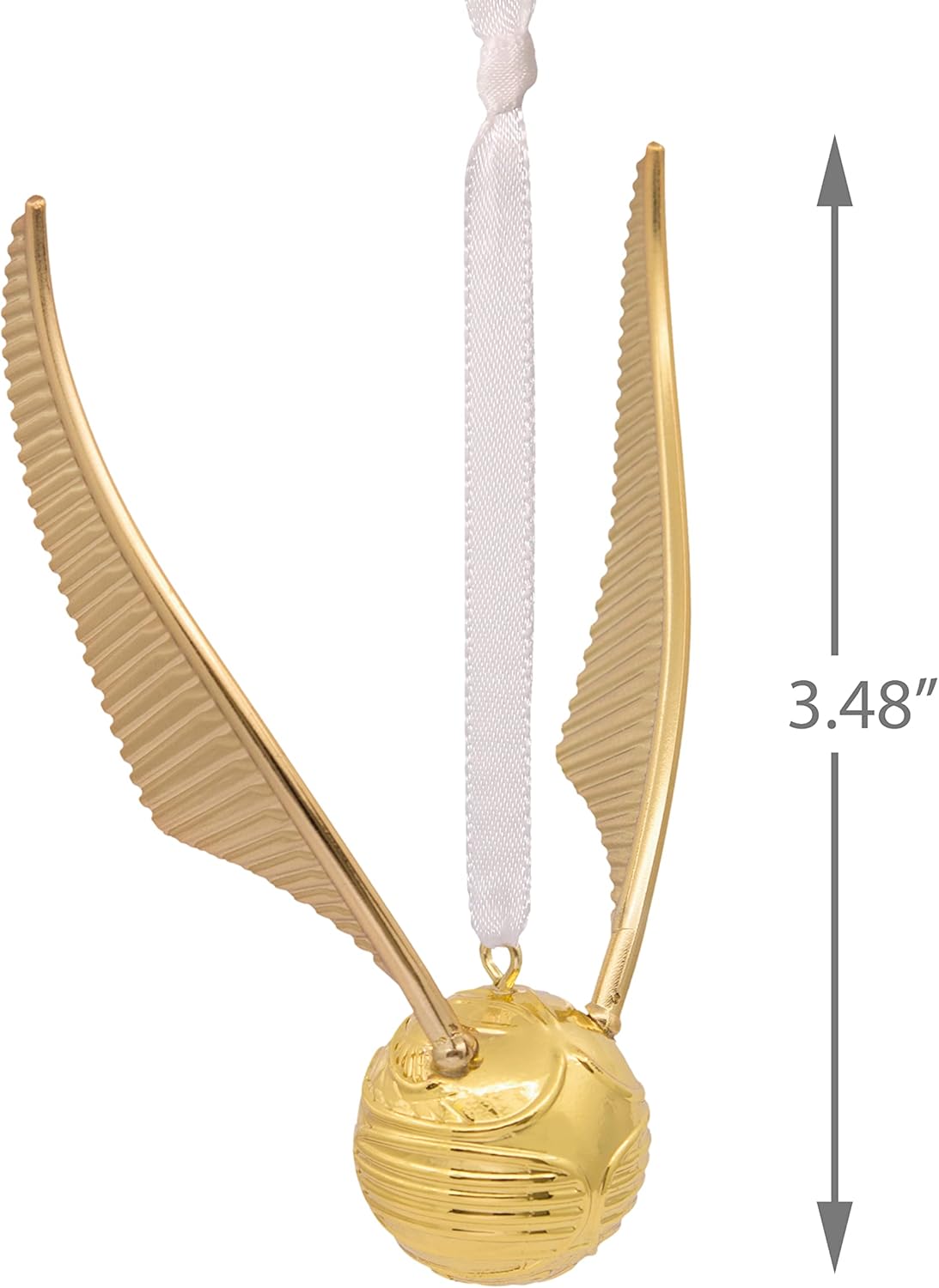 Hallmark Harry Potter Golden Snitch Christmas Ornament, Metal - Image 4