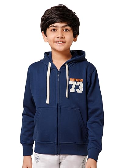 Boy's Cottonblend Hooded Sweatshirt