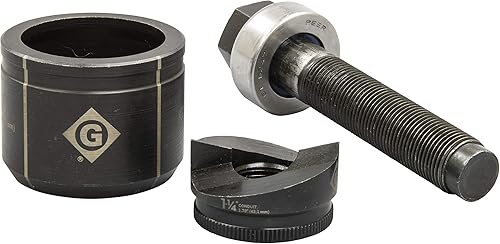 Miniatura 2 de Greenlee, K2BB-1-14 reemplaza a 7211BB-1-14, 1-14 pulgadas de tamaño de conducto Slug-Buster Juego de eliminación manual