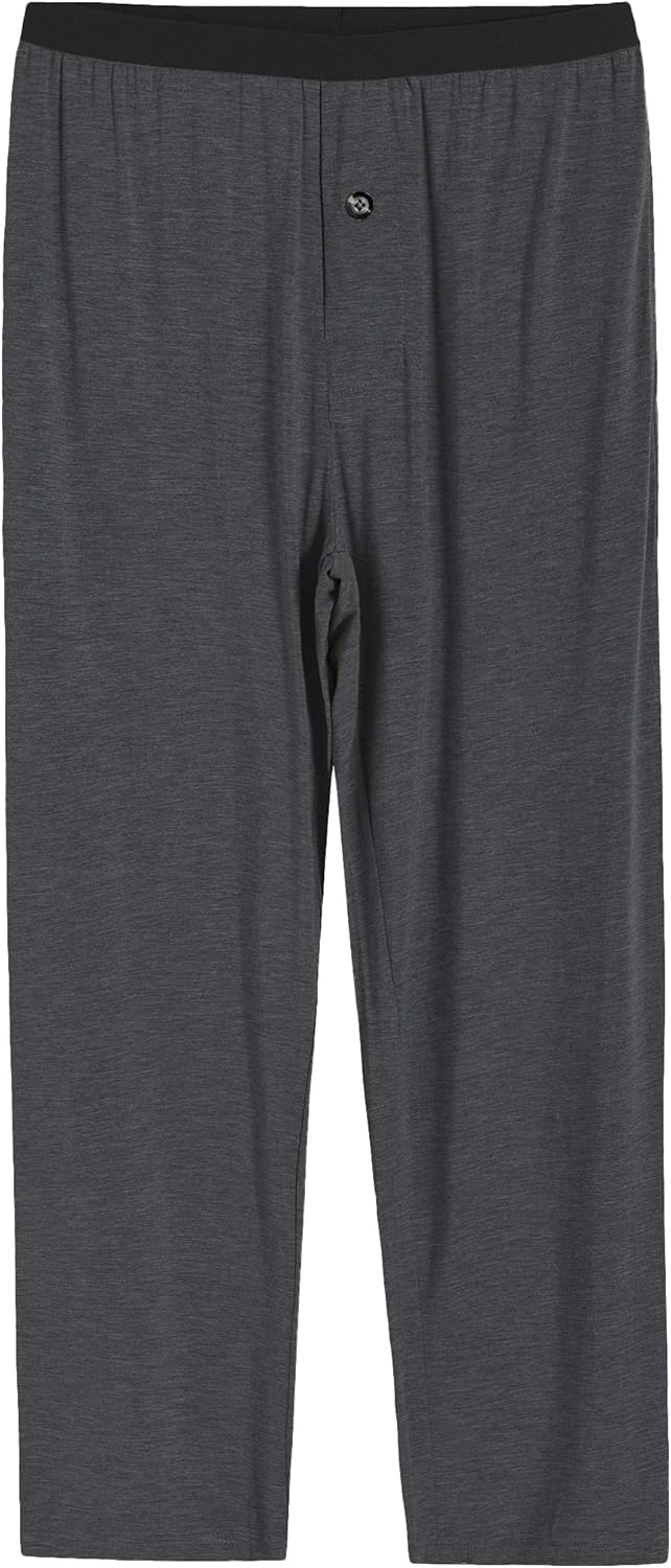 Latuza Men's Viscose Pajamas Set Shirt and Pants with Pockets - Image 5