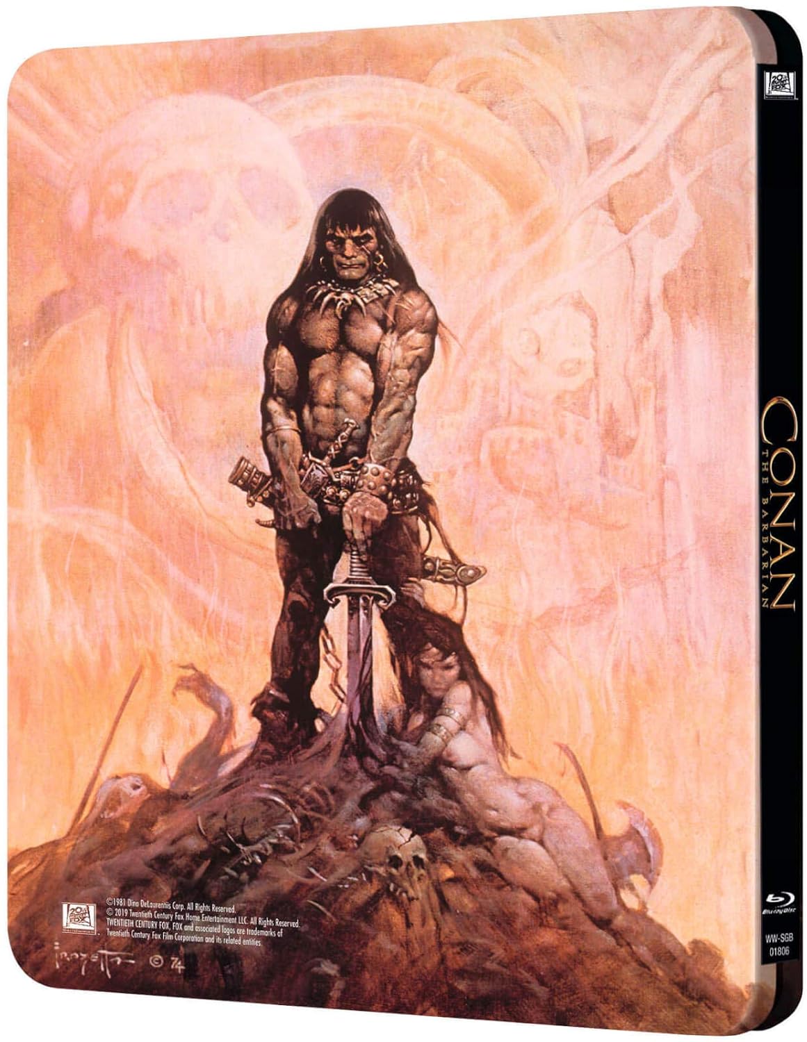 Conan The Barbarian Limited Edition Steelbook / Import / Blu Ray