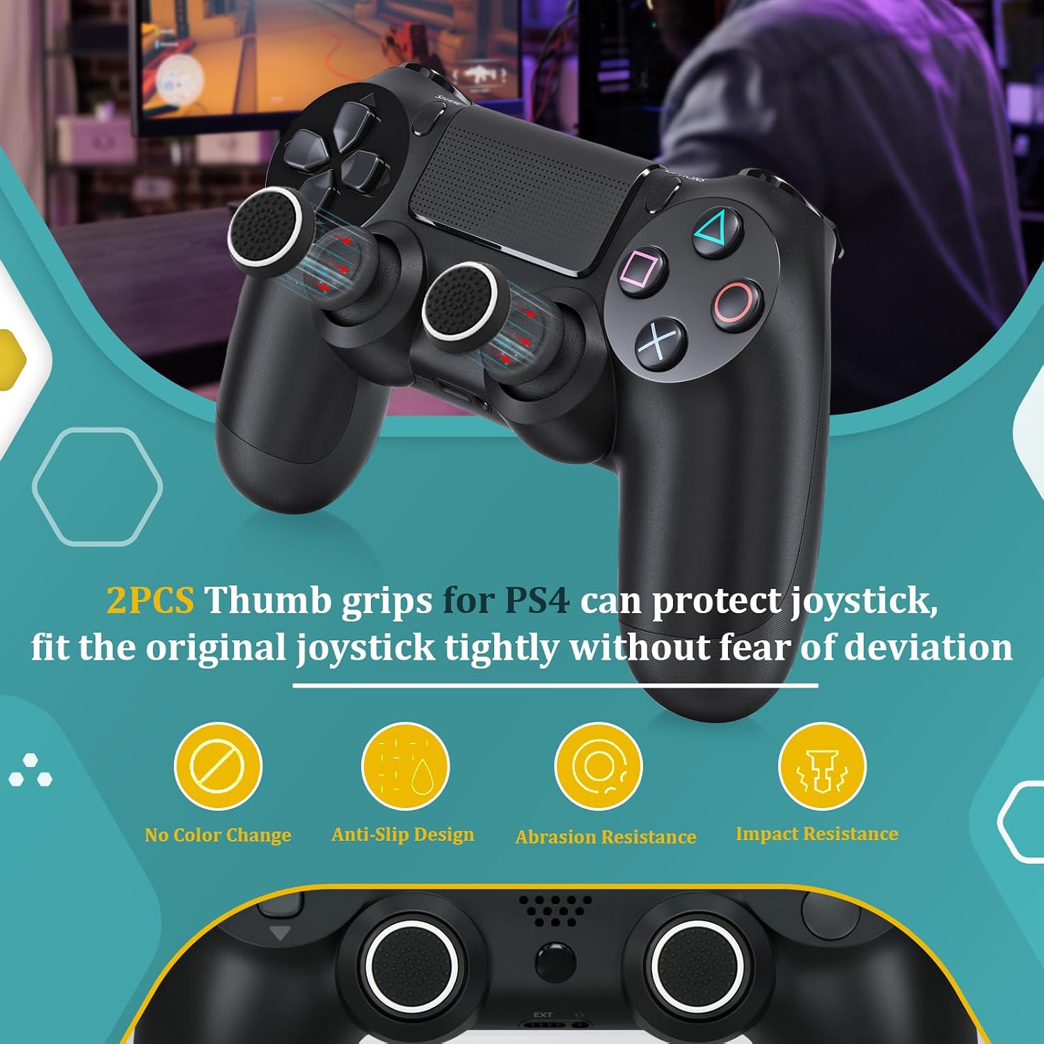 For PS4 L1 R1 L2 R2 Trigger Buttons Replacement for PlayStation 4 PS4 JDS-001/JDS-011 Shoulder Buttons with Springs Accessories Repair Tools image 5
