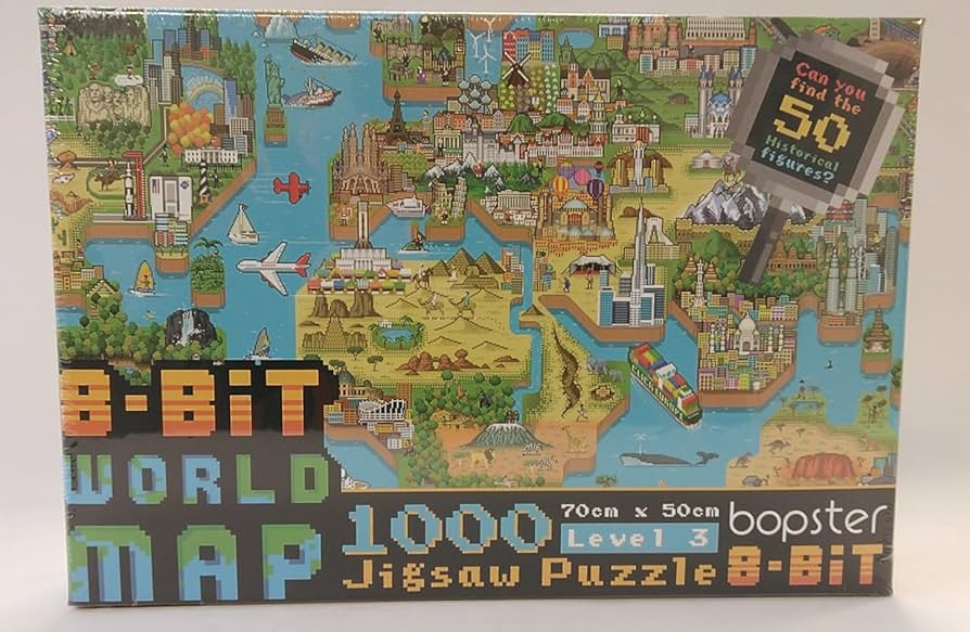 世界地図 ジグソーパズル 1000ピース Amazon | bopster 世界地図 1000ピース ジグソーパズル 大人と