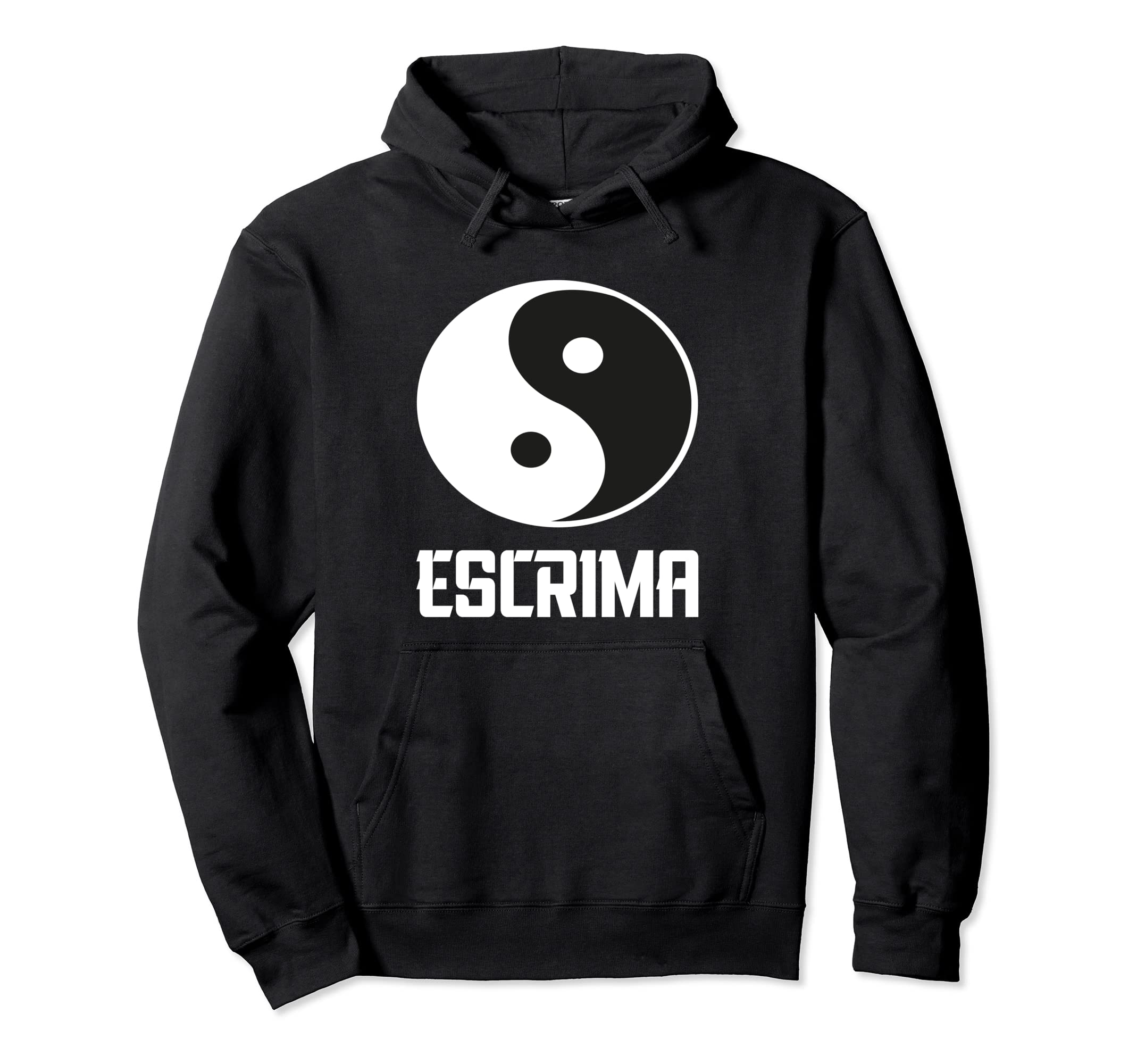 Filipino Martial Arts designsEscrima yin yang Pullover Hoodie