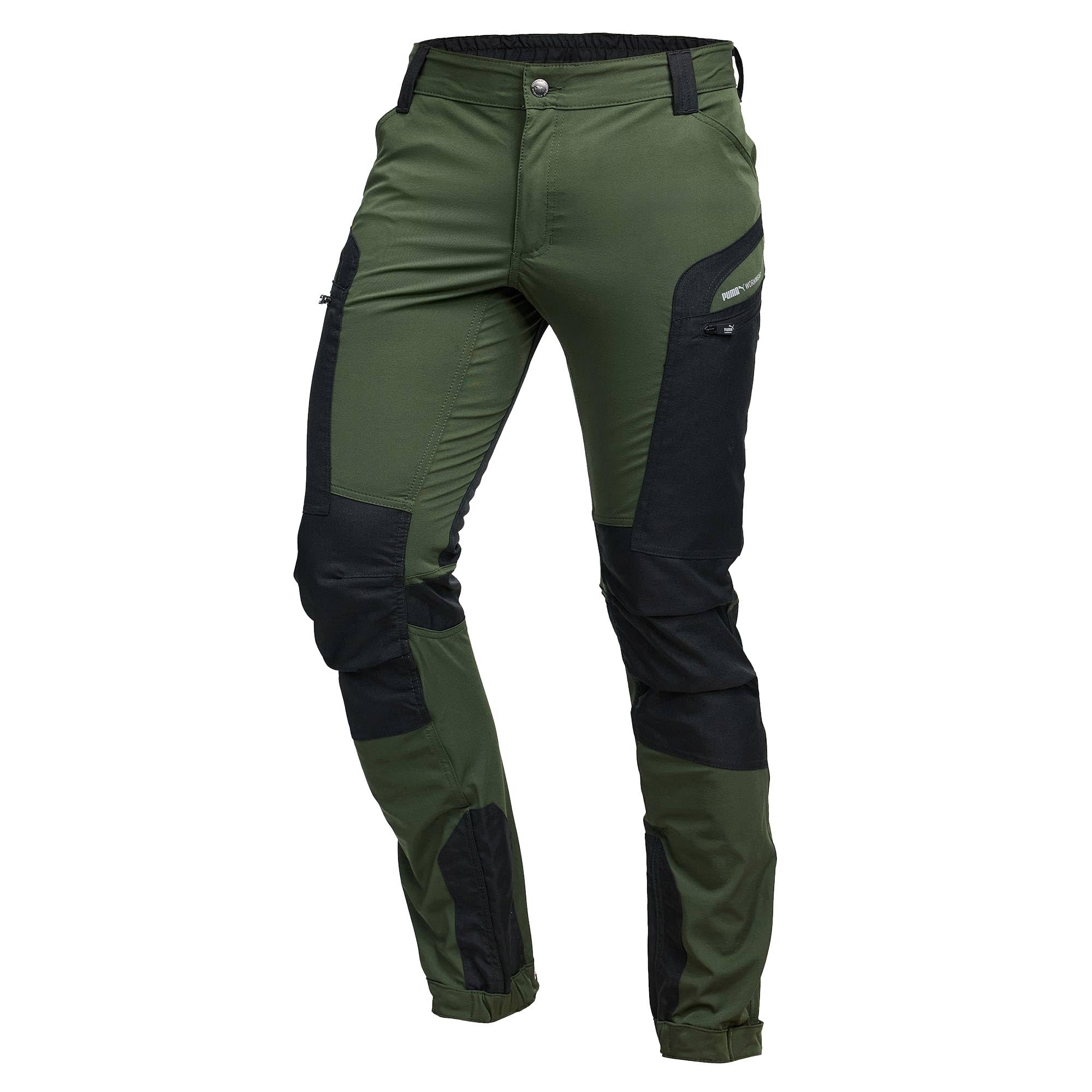 PUMA Workwear Pro-One Outdoor spodnie robocze – wytrzymałe, oddychające i trwałe – idealne spodnie do wędrówek, wspinaczki górskiej, bushcraftu i prac na zewnątrz