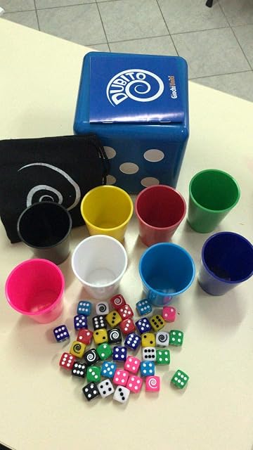 Foto 2 de 3 de Giochi Uniti - Dubito Set Azul, Juego de Dados, Edición Italiana, GU616