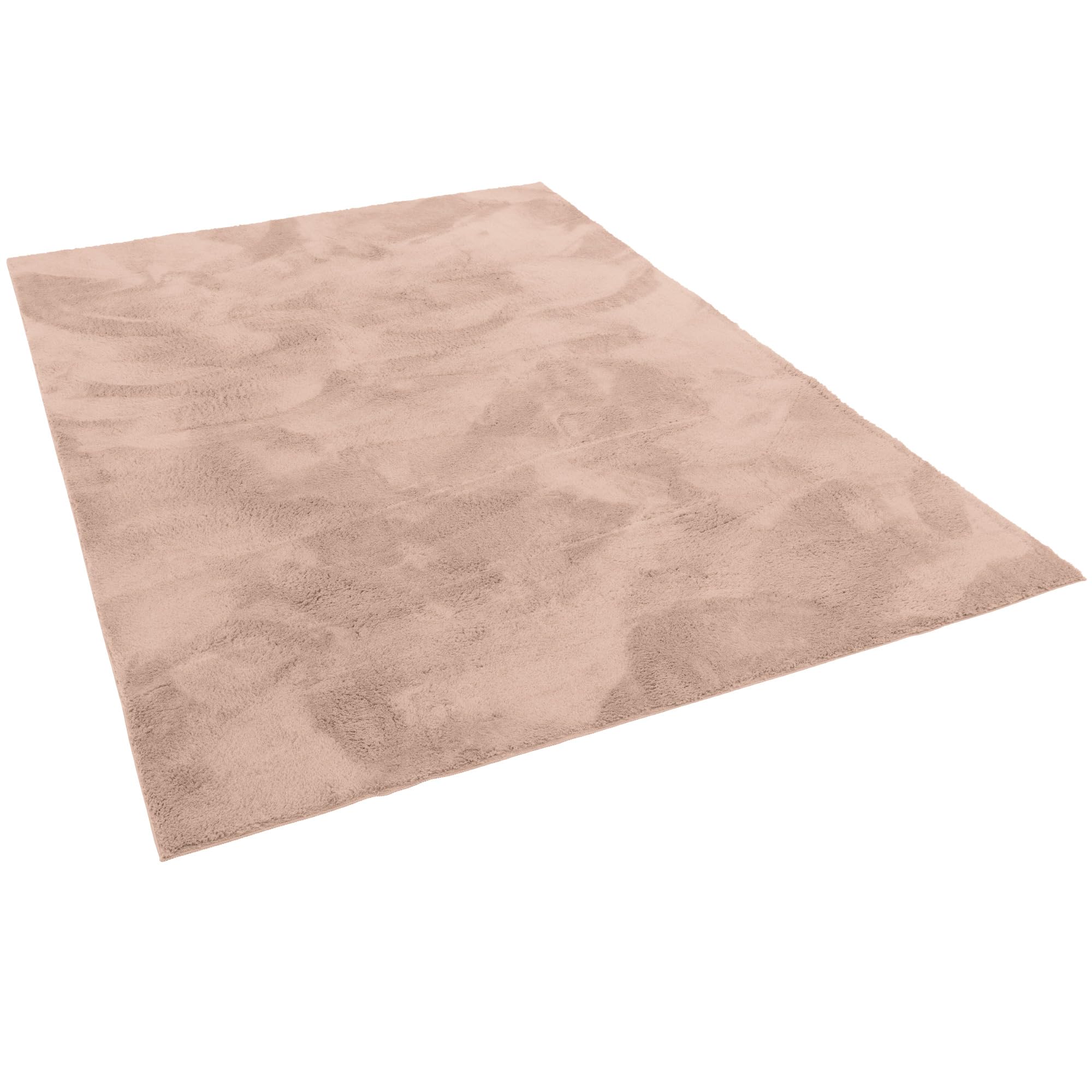 Tapis Fourrure Synthétique Pearl - Super Doux - 5 Tailles Disponibles - Rose - Décoration Salon
