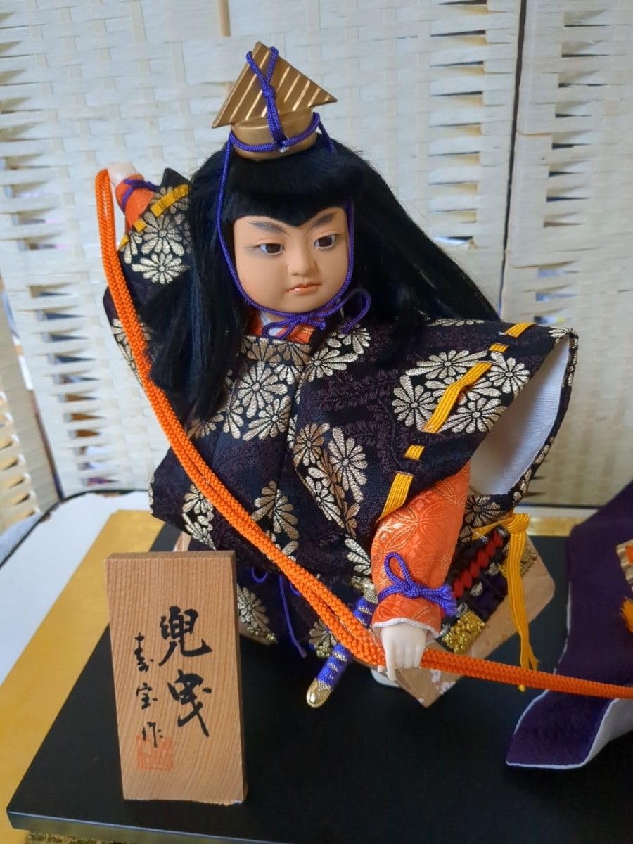 Amazon | N4 縁起物 曰く付き兜 兜飾り 五月人形 端午の節句 武者人形