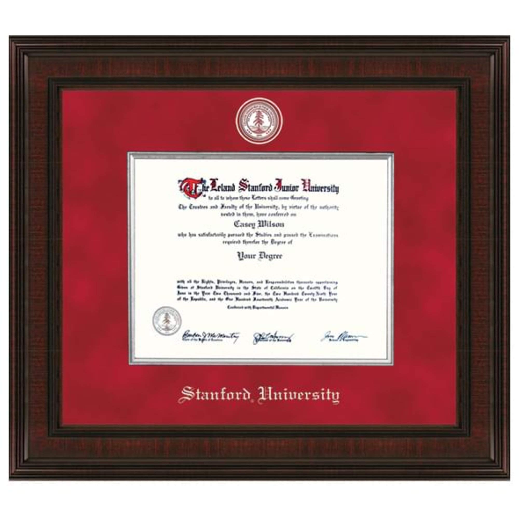 M. LA HART Stanford University Excelsior Frame