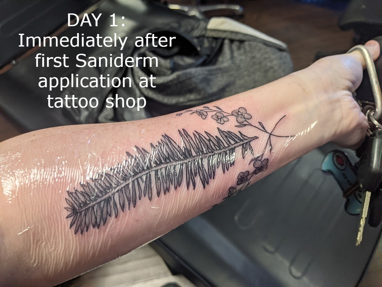 3/mo Finance Saniderm Tattoo Aftercare Bandage, Breathable