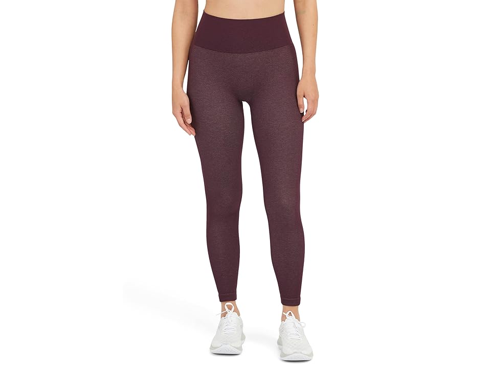 Spanx Active Seamless Track Stripe Leggings (Jammy Plum) Women's Casual Pants INTERNATIONAL SHIPPING