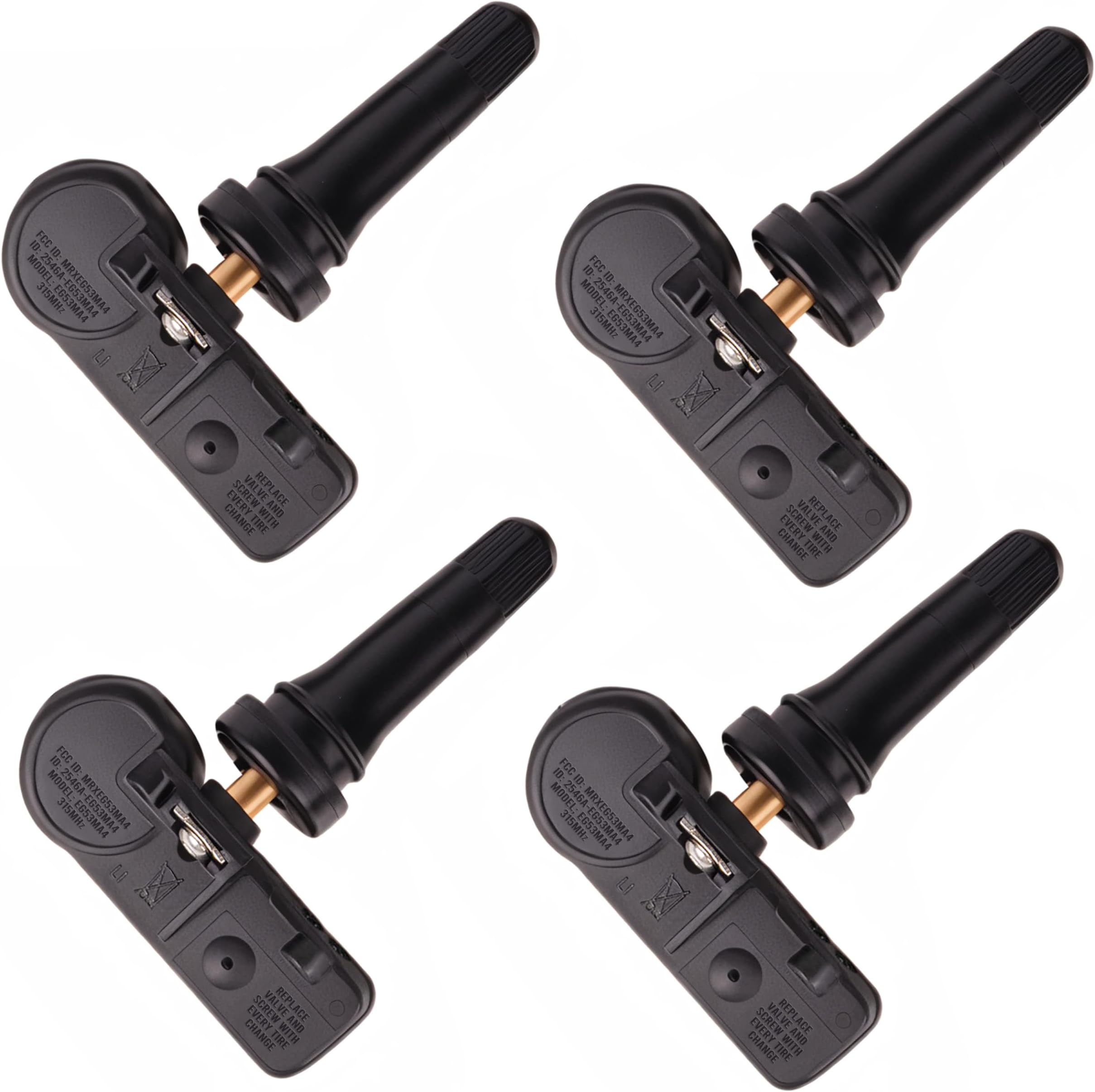 TPMS Tire Pressure Sensors 315MHz Compatible with Ford 2009-2014 F-150 2009-2...