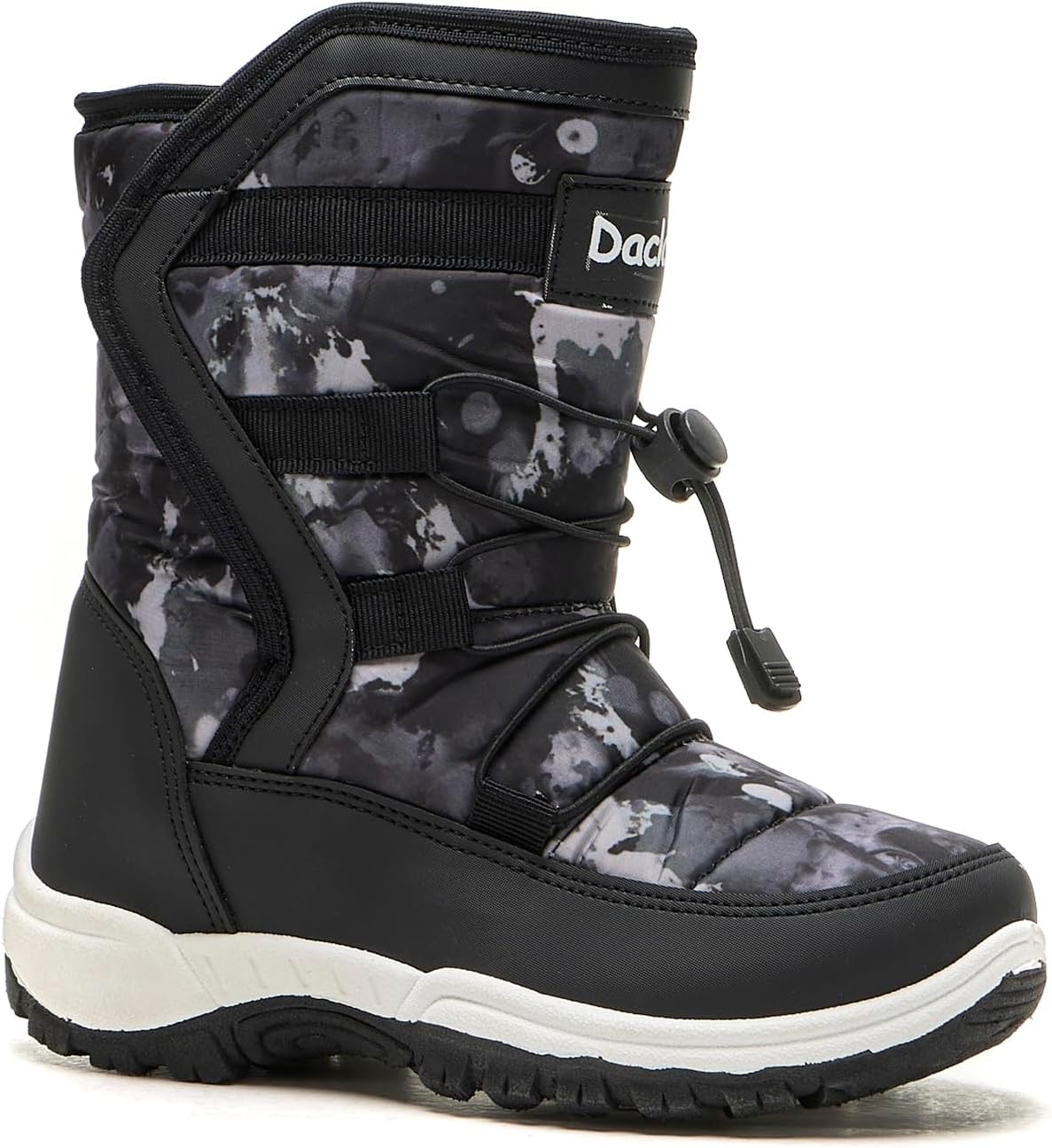 Daclay Kids Boys Girls Unisex Toddler Snow Boots Slip-Resistant Waterpoof Winter Fashion Shoe