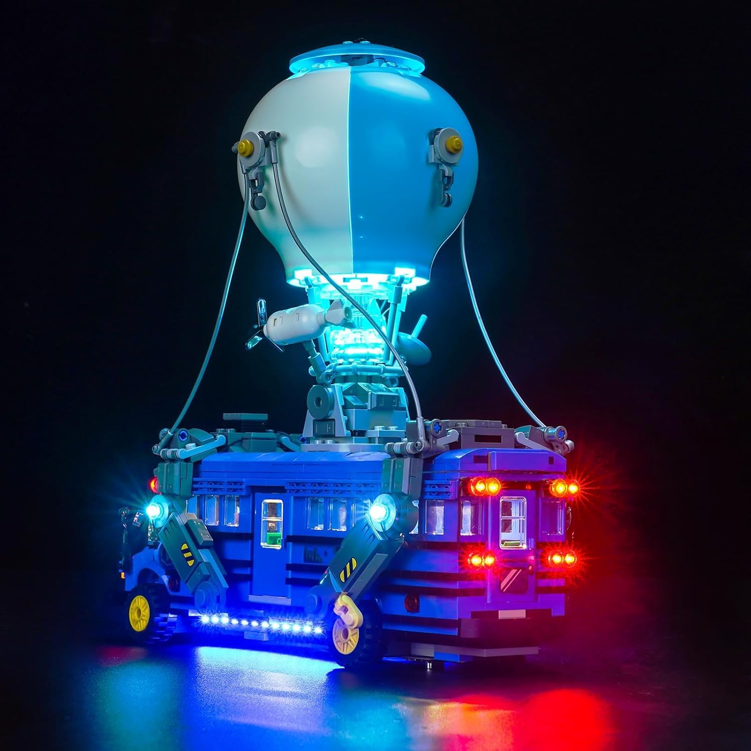 LocoLee LED Light Kit Compatible with Lego Battle Bus Fortnite 77073 - No Models Only Light, Creative Lighting Set Accessories Compatible with Lego 77073 Fortnite Combat Bus