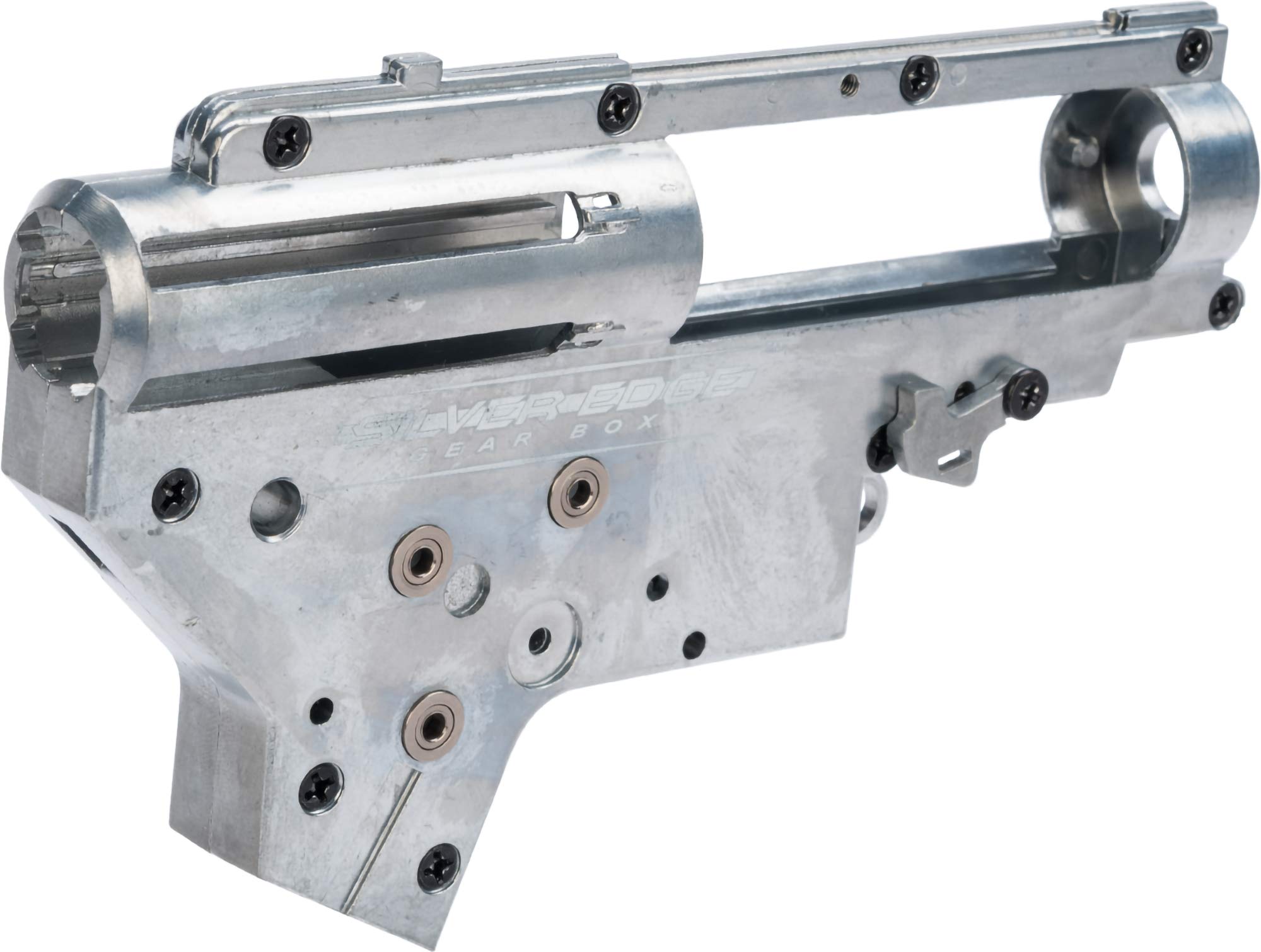 Evike - APS Silver Edge 8mm Ver.2 AEG Airsoft Gearbox Airsoft Shell (Type: Ambidextrous)