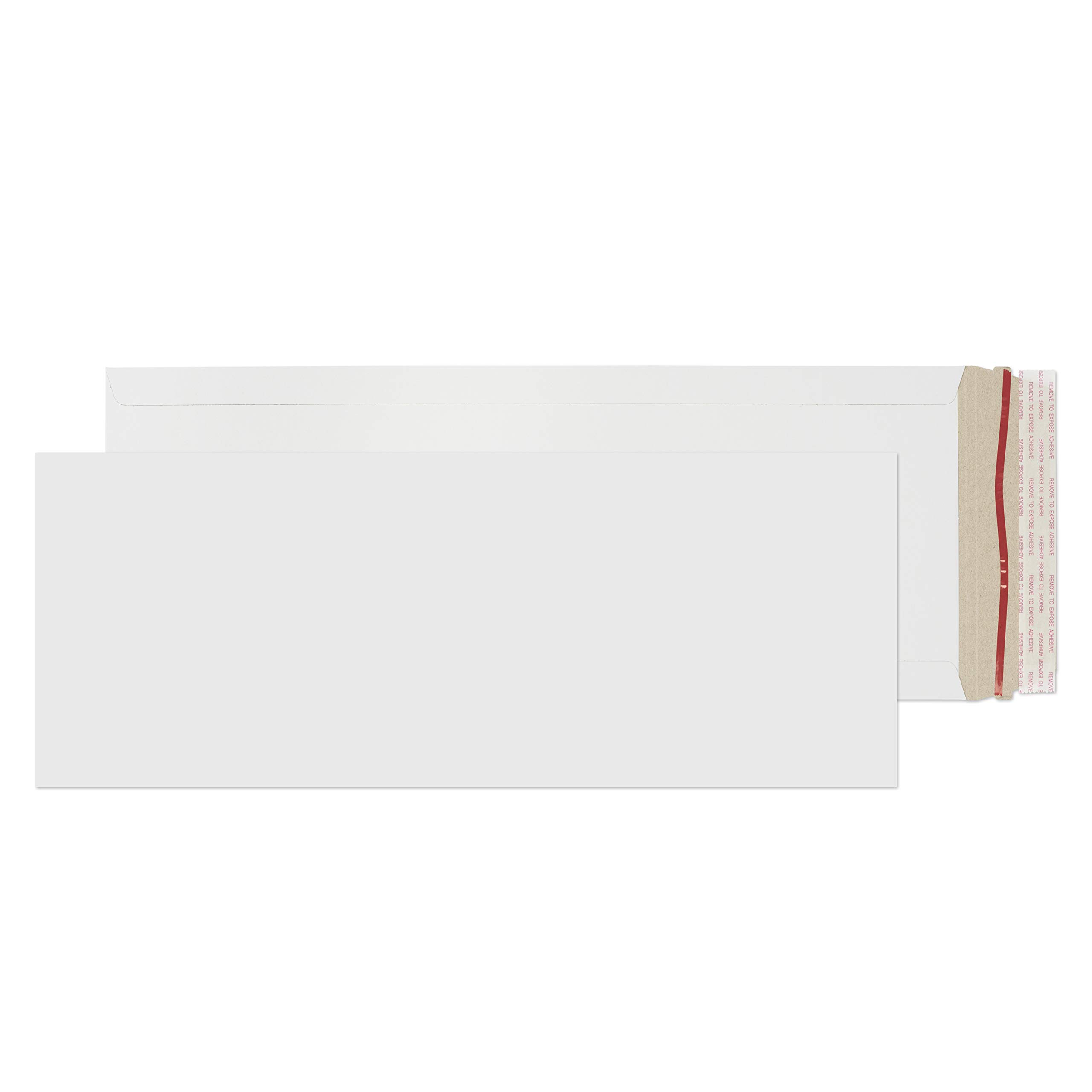 Blake Purely Packaging 440 x 170 mm Peel & Seal All Board Envelopes (PPA24-RS) White - Pack of 100