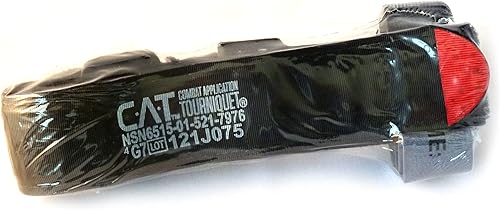 NAR Torniquete Gen 7 CAT - Torniquete de aplicación de combate, negro