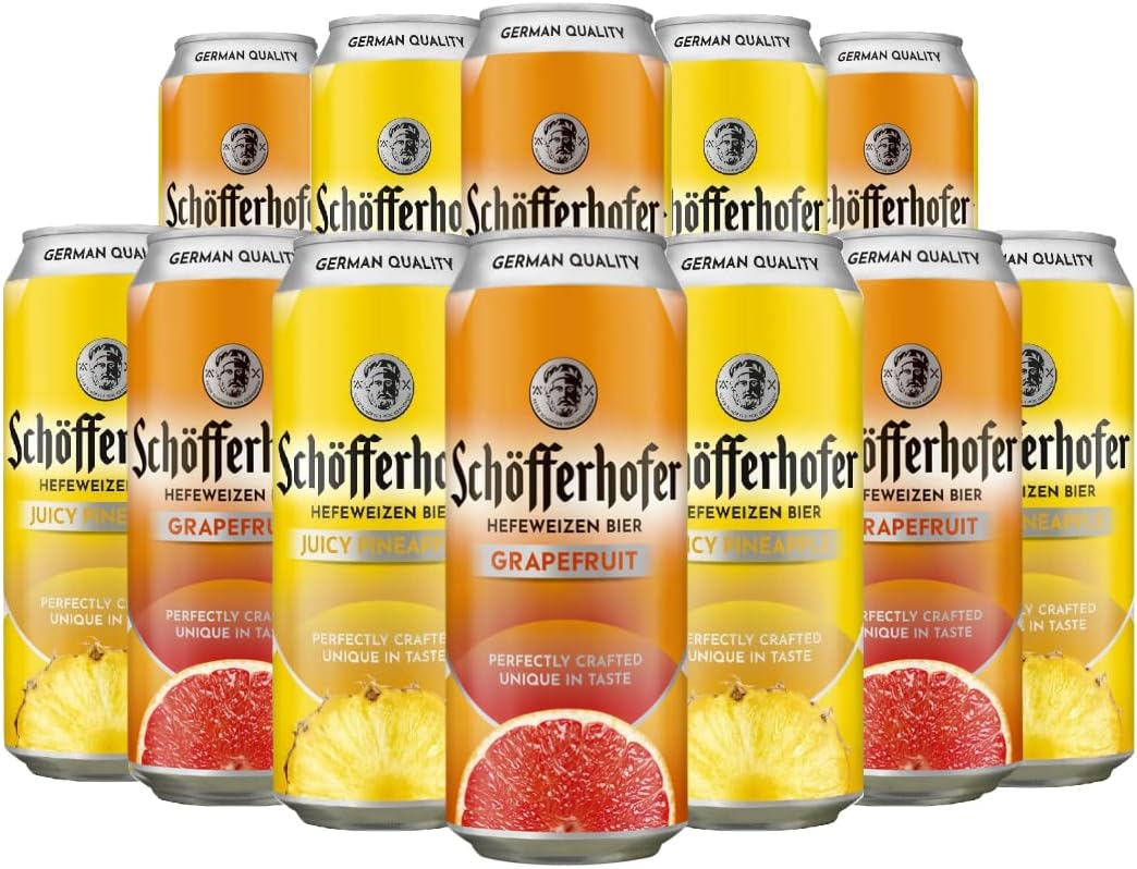 Beer Hunter Schöfferhofer Grapefruit & Pineapple German Wheat Beer Low