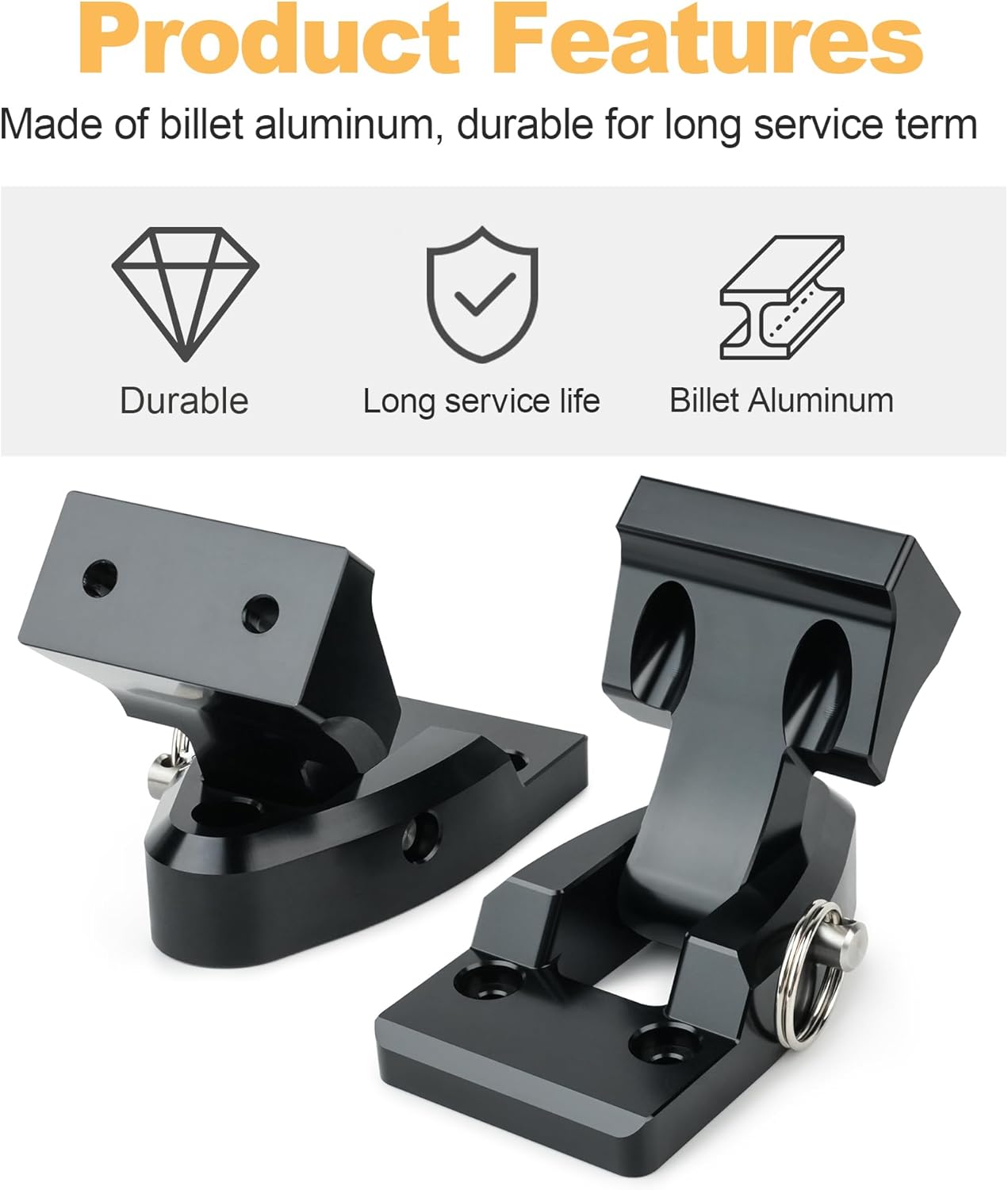 アルミデッキサイドシートブラケットヒンジ 左右 カワサキ ウォータークラフト スーパーチキンジェットスキー 650 SC 1991-