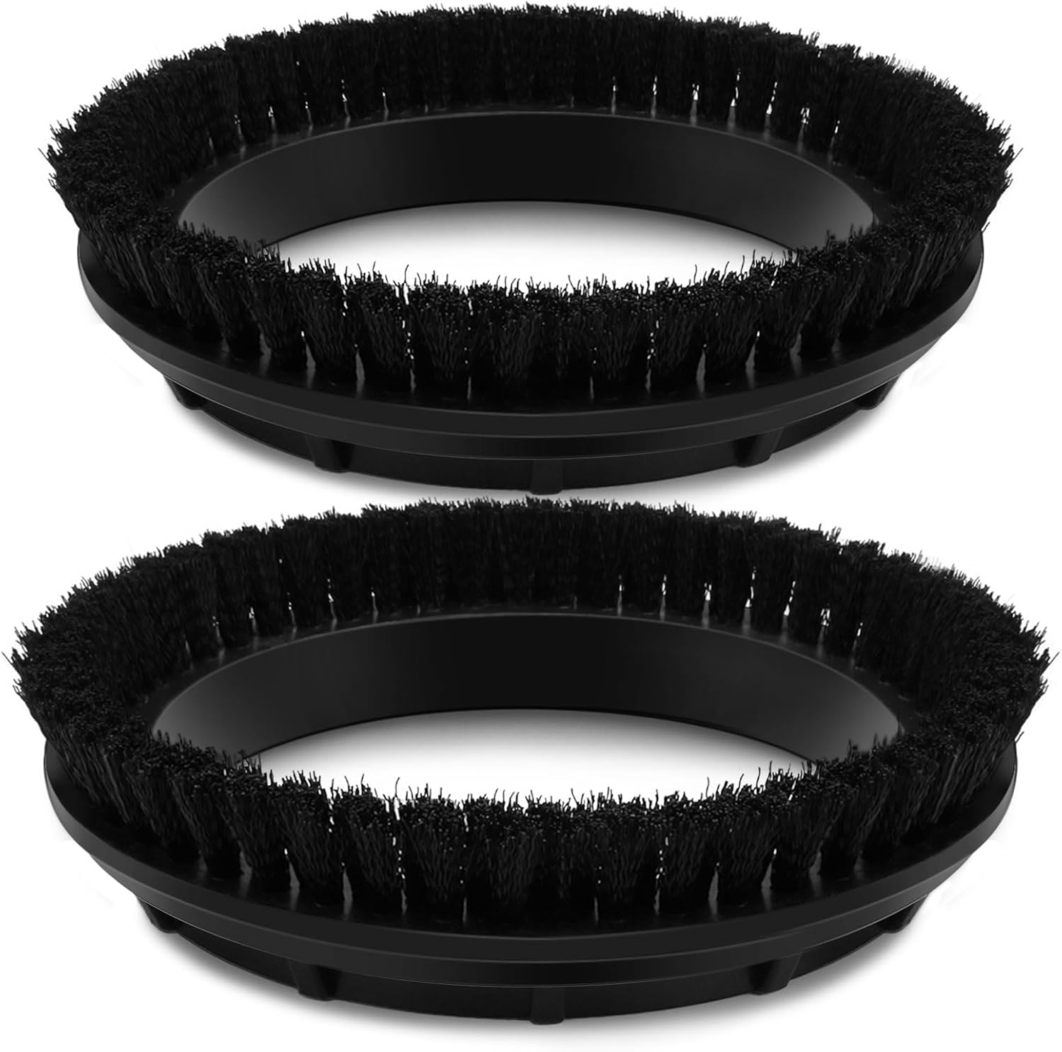 2 Pack 237049 Black Nylon Carpet Brush Replacement Floor Cleaners Compatible with Oreck Commercial Models ORB550MC, ORB600MW, ORB700MC Orbiter Floor Machines