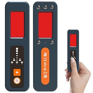 Hidden Camera Detector and Bug Detectors Multi-Functional Portable GPS Tracking Detector Camera Finder Privacy Protection for Hotel Office