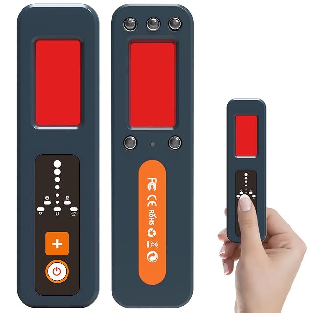 Hidden Camera Detector and Bug Detectors Multi-Functional Portable GPS Tracking Detector Camera Finder Privacy Protection for Hotel Office