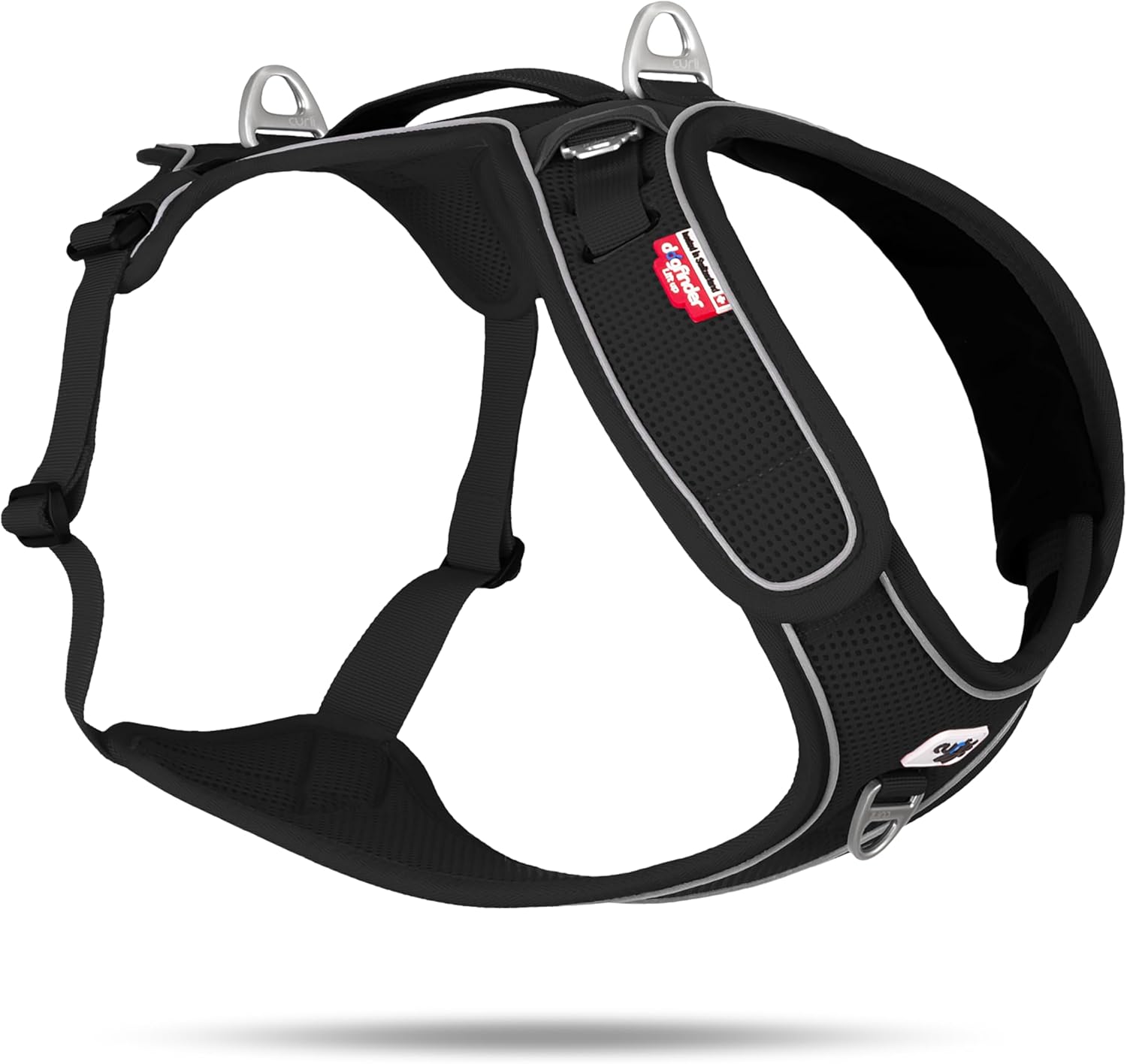 Belka Harness Adjustable Neck Black 4XL