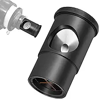 Alstar Ocular Cheshire de metal colimador de 3,5 cm sem laser para telescópio refletor newtoniano - versão curta