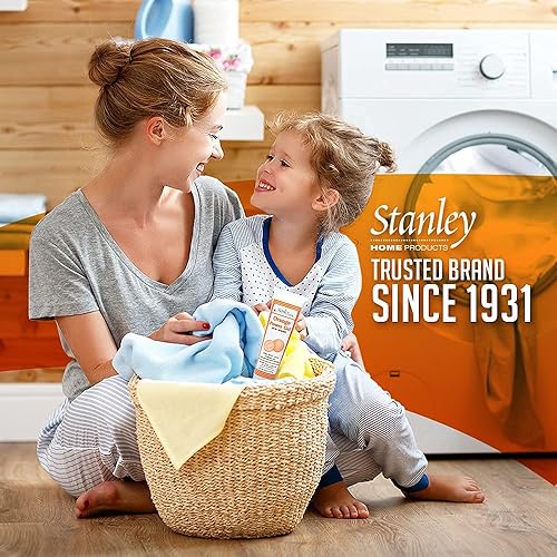 Miniatura 7 de Stanley Home Products Orange Power Gel Pre Wash - Quitamanchas de lavandería - Tratamiento de manchas difíciles funciona inmediatamente limpia y