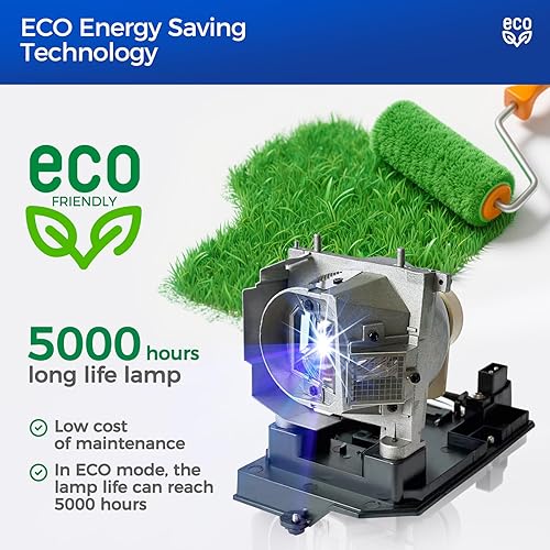 Miniatura 4 de CARSN Lámpara de proyector de repuesto NP20LP para lámpara NEC U300X  U310W  U300XG  U310WG  U310W-WK1 con carcasa