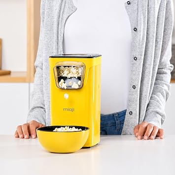Mioji POPX1 Yağsız Kompakt Mısır Patlatma Makinesi - Sarı