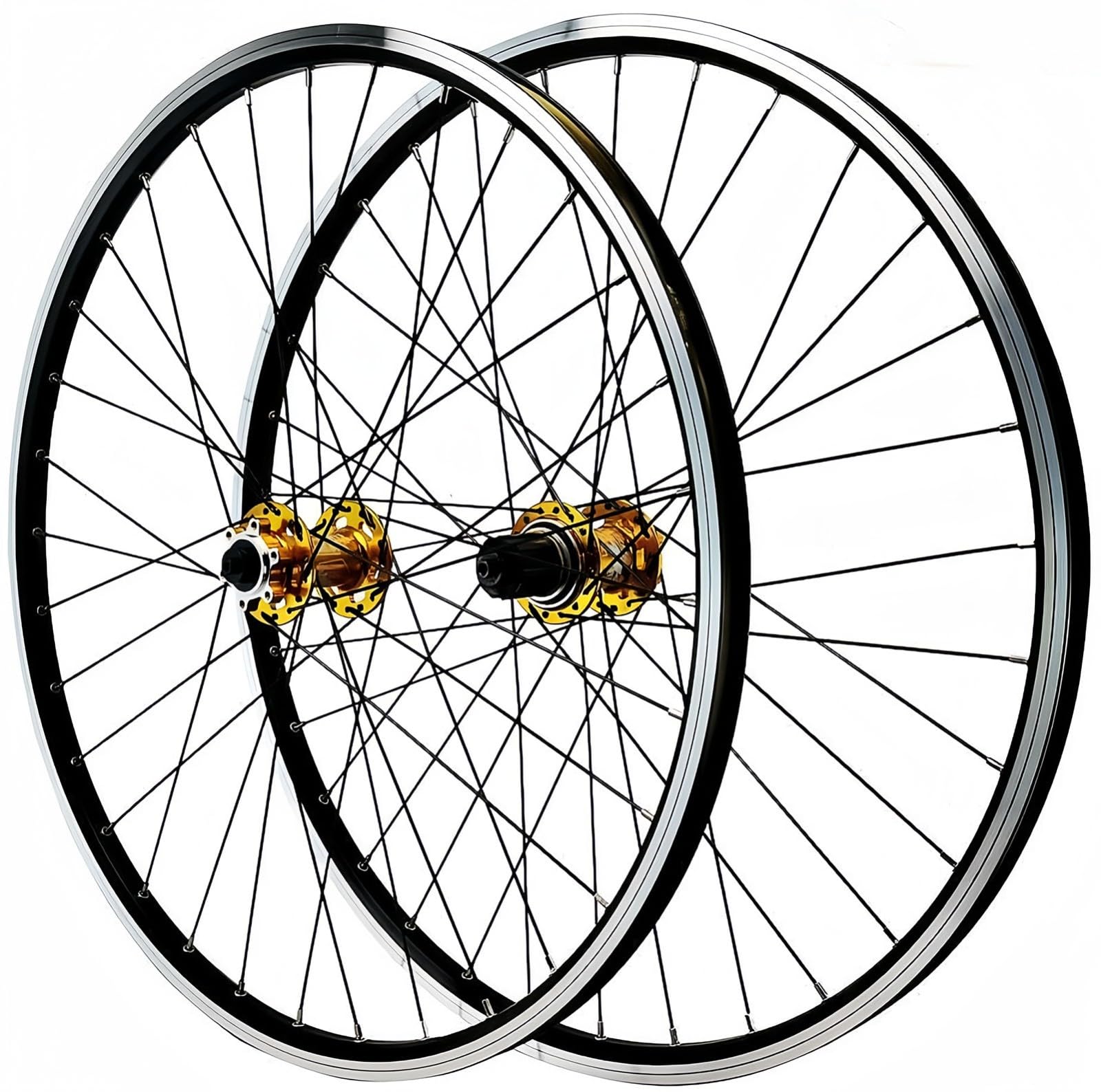 Fahrradlaufräder 26/27,5/29 Zoll MTB-Laufradsatz, Scheibenbremse, Dual-Purpose-Felgen, gedichtete Nabenlager, 8/9/10/11/12-Kassettenaufnahme, Schnellspanner-Laufradsatz (C-26 inches)