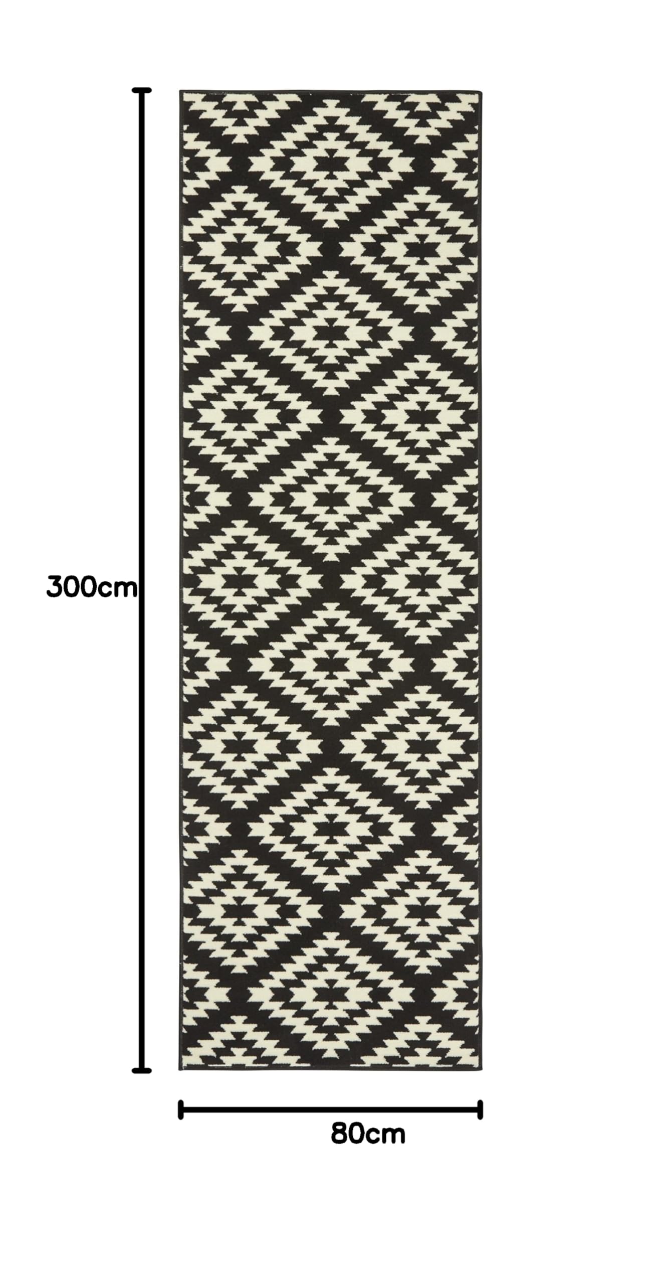 core - Harri - Greige, Tapijtloper 80 x 250 cm Vloerkleed
