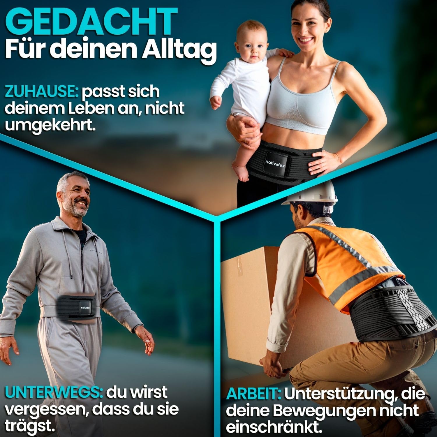 Balenie a preprava chrbtového pásu NativoDex