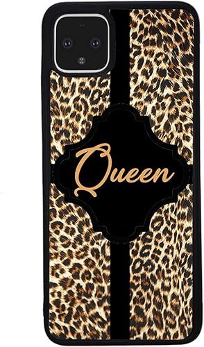 Miniatura 3 de Leopard Animal Skin Personalized Black Rubber Phone Case Compatible With Google Pixel 10, 10 Pro, 10 Pro XL, 9a, 9 Pro, Pixel 9, Pixel 9 Pro XL, 8a,