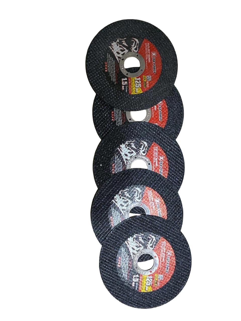 H9 as Xtra Power GX Series 5 Inch (125mm x 1.5mm) Cut Off Wheel – Ultra-Thin Cutting Disc for Metal, Steel, Iron & Stainless Steel | Aluminium Oxide Abrasive | Angle Grinder Blade (Pack of 25)-picture-38
