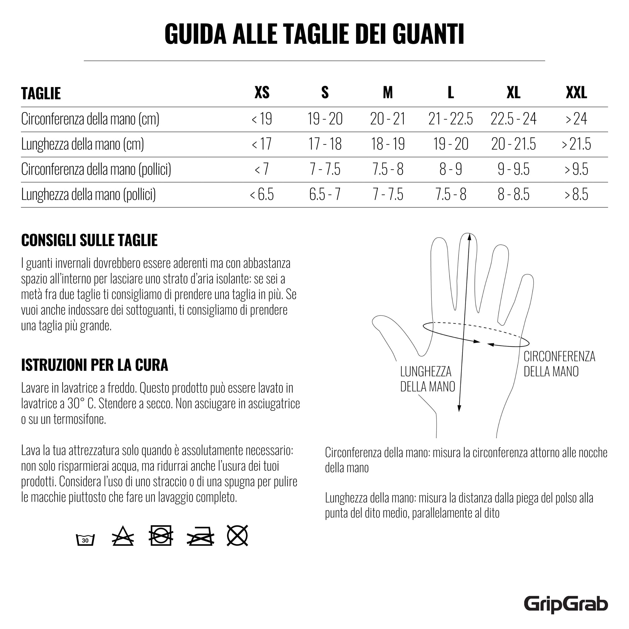 GripGrab Nordic 2 Antivento Deep Winter 3 Dita Lobster Guanti da Ciclismo Imbottiti Termici, Invernali Unisex Adulto