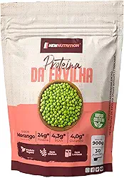 NewNutrition - Proteina de Ervilha Isolada 900g Morango