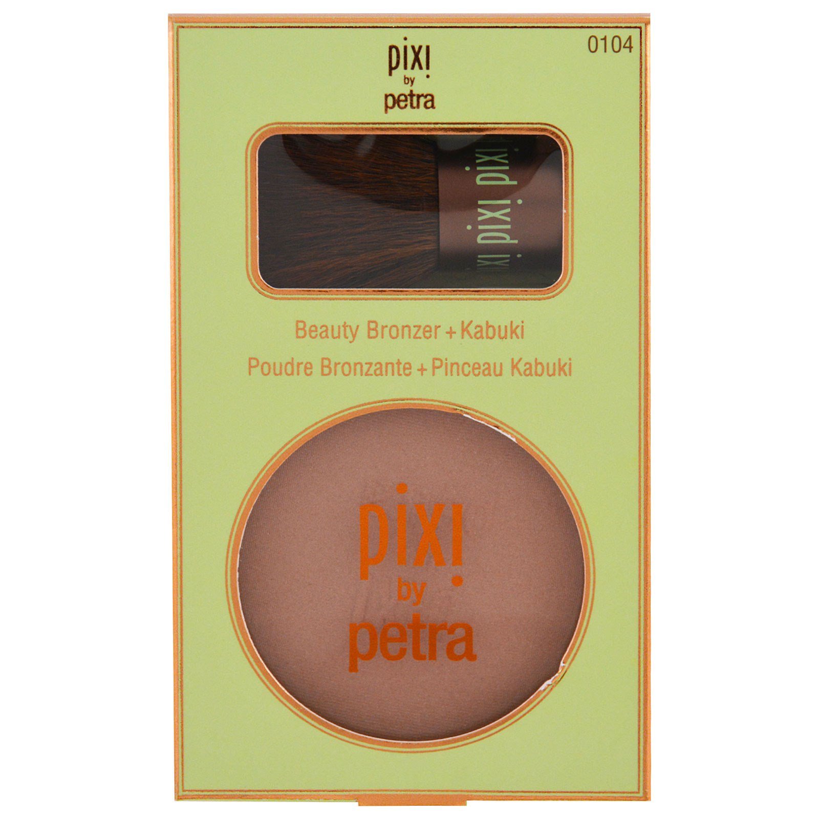 Pixi Beauty Bronzer + Kabuki | Colore: Subtly Suntouched | Terra Abbronzante Setosa con Pennello Kabuki | Lunga Tenuta e Finitura Luminosa Naturale | 10,2 g / 0,4 oz