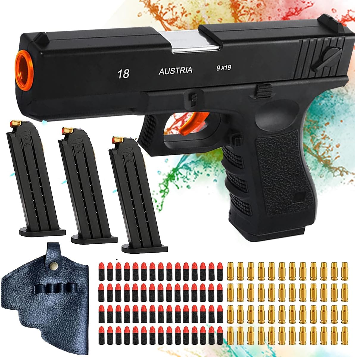 Toy Guns Shell Ejecting, Soft Bullets Toy Pistols for Kids