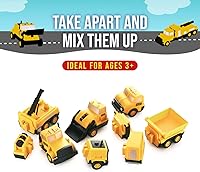 Vista 3 de Popular Playthings Vehículos de construcción magnéticos para mezclar o combinar