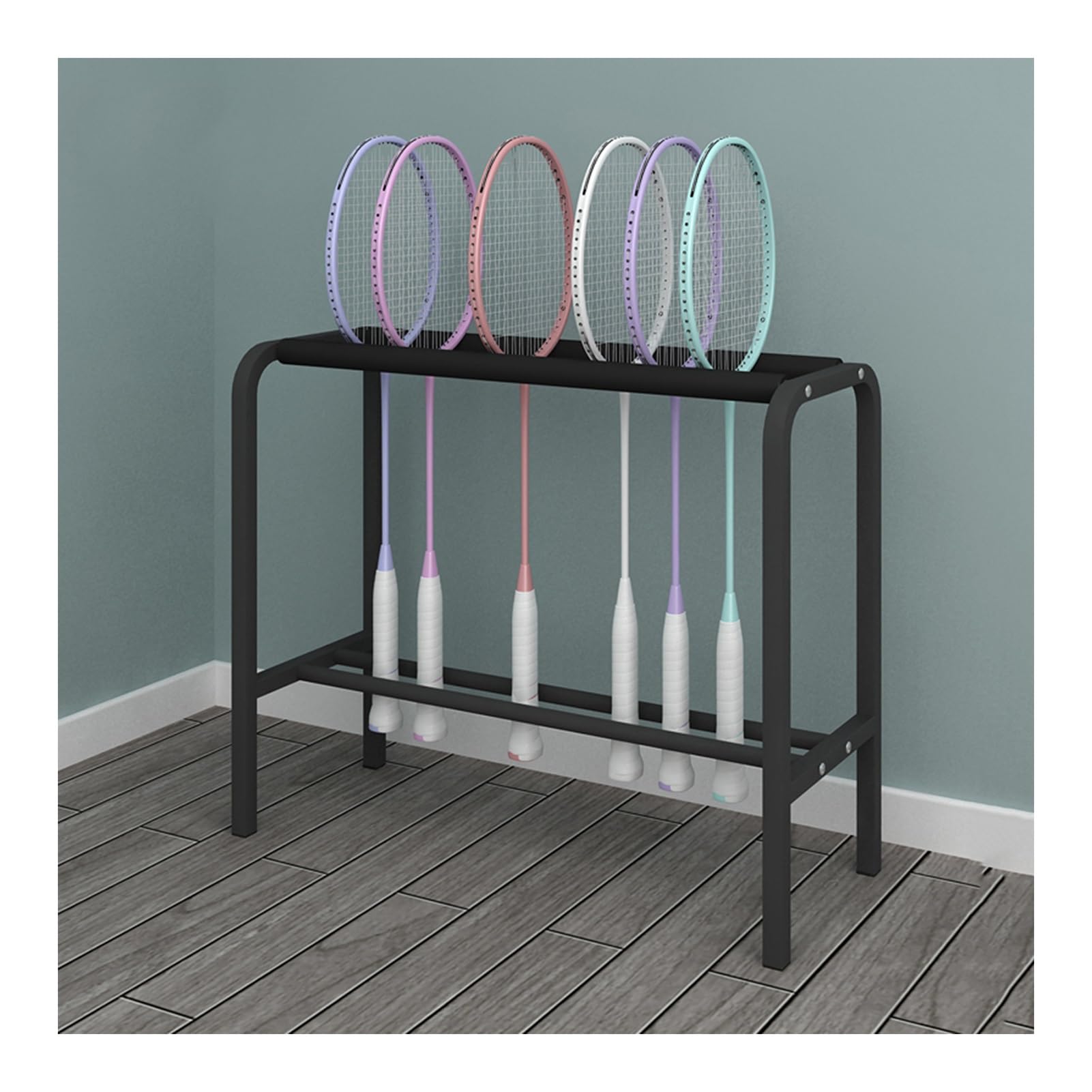 Support de raquette de tennis en U pour rangement de club
