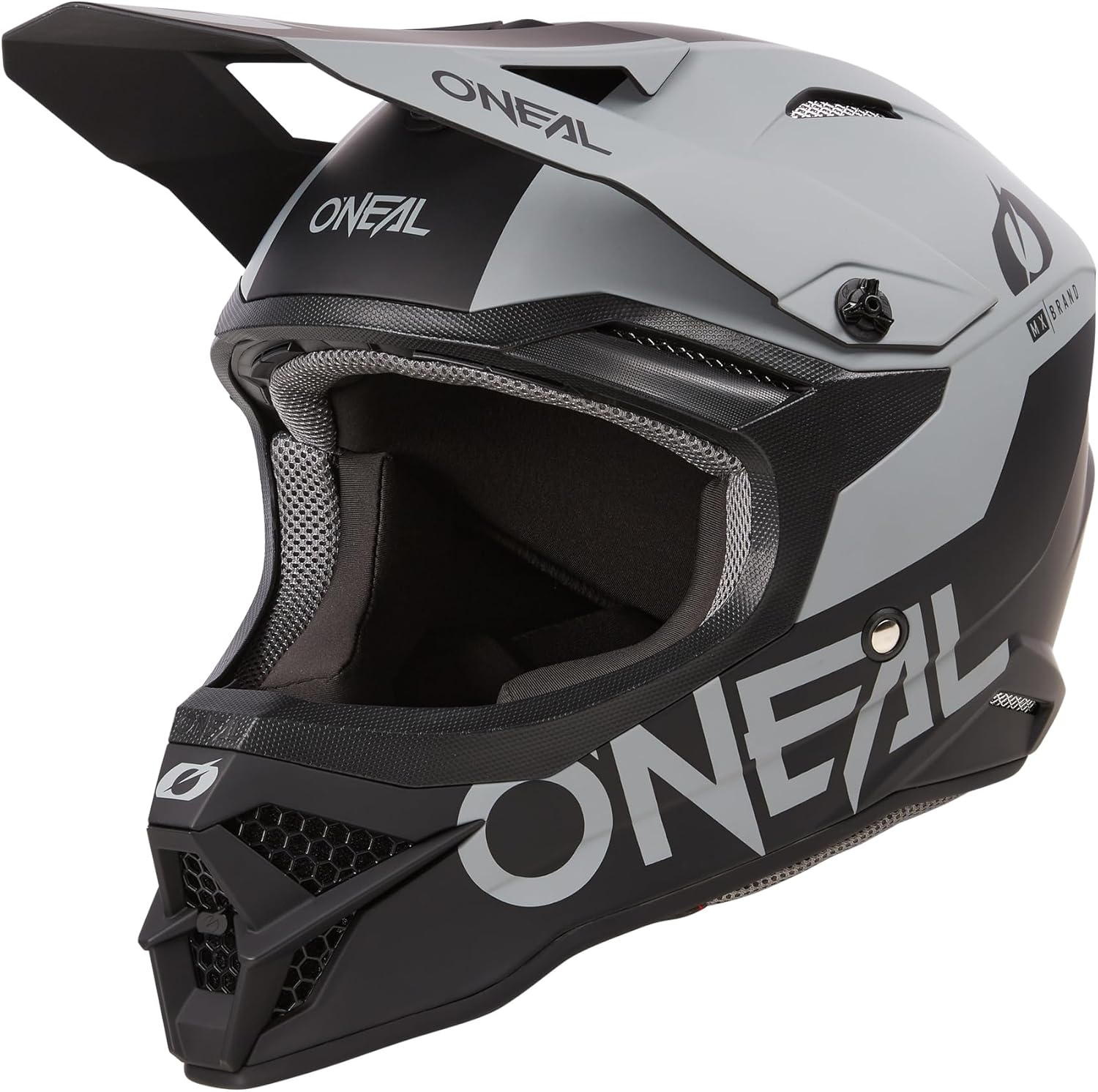 O'Neal 3SRS Helmet Adult Solid Black/Grey