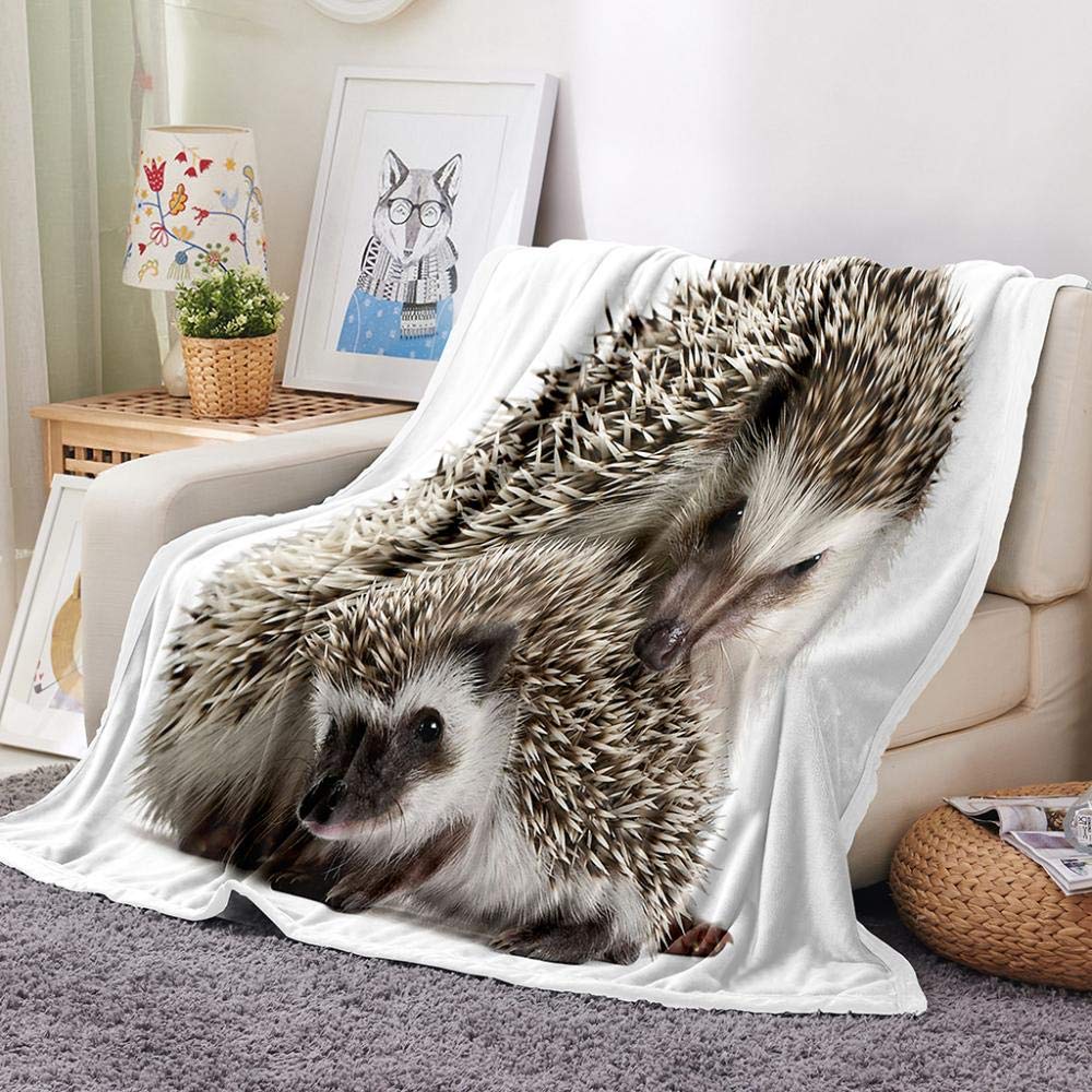 Amazon｜SJYHNB 毛布 ブランケット 動物とハリネズミ ​柔らかい