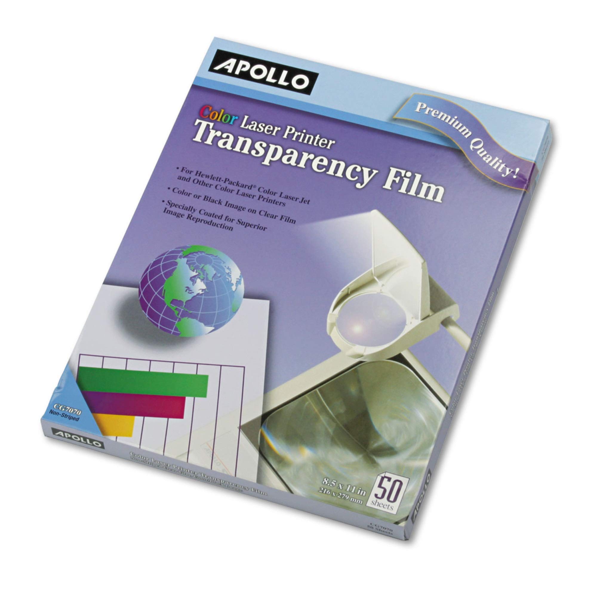 Apollo Laser Film - 50 Sheets for Clear Copies -1 Apollo Laser Film - 50 Sheets for Clear Copies -1